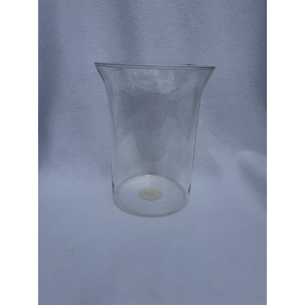 Colonial Candle Glass Hurricane Vase N6058 Clear Flared Candle Holder